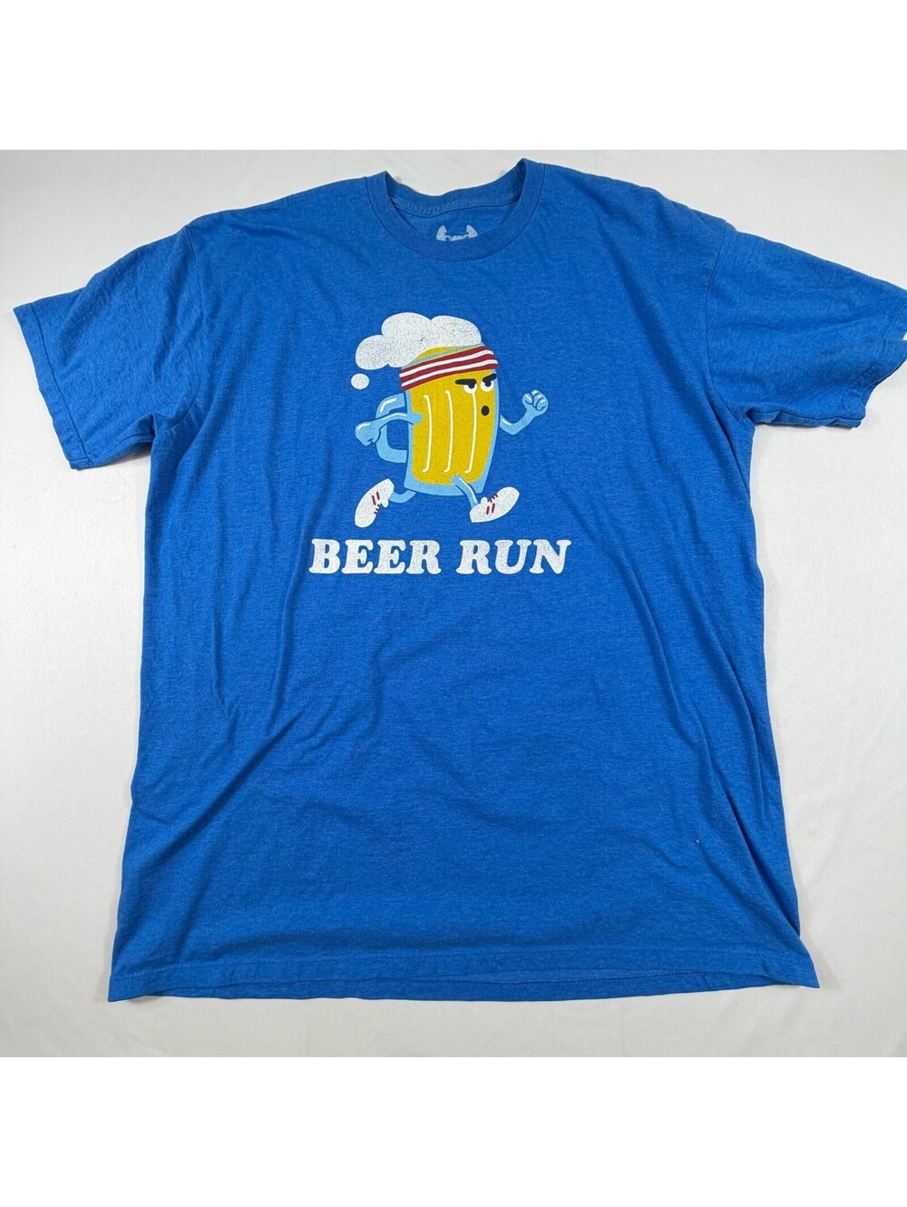 Headline Shirts XL Blue Beer Run Graphic T-Shirt